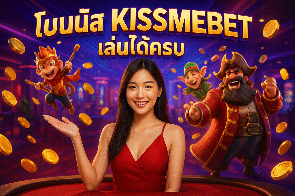 โบนัส KISSMEBET เล่นได้ครบ